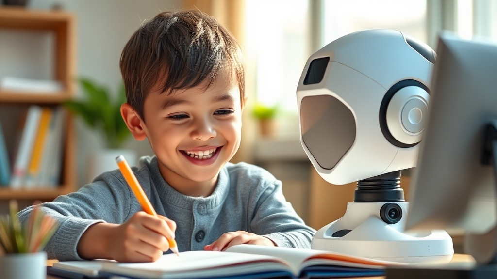 AI 에듀테크 장단점 (realistic 스타일)