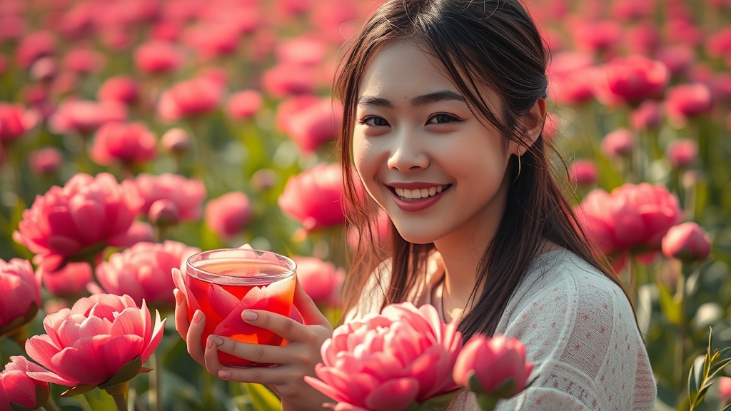 작약 관련 궁금증 Q&A (realistic 스타일)