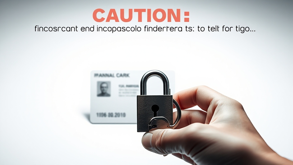 생활 속 명의도용 예방 꿀팁 (realistic 스타일)