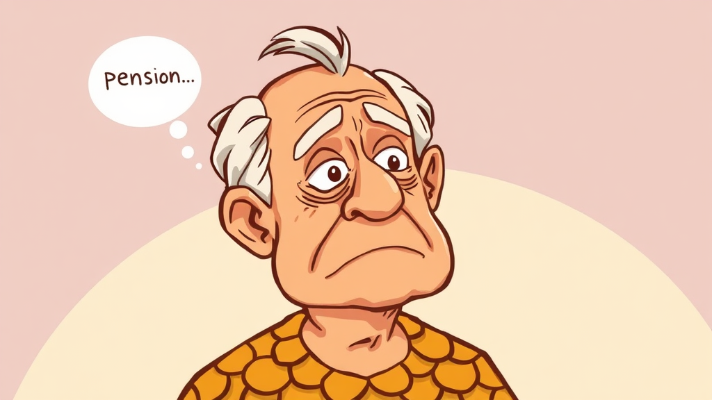 조기수령 결정 시 유의사항 (cartoon 스타일)