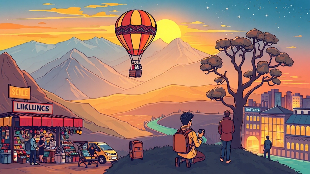 특별한 추억을 만드는 액티비티 & 즐길 거리 (cartoon 스타일)