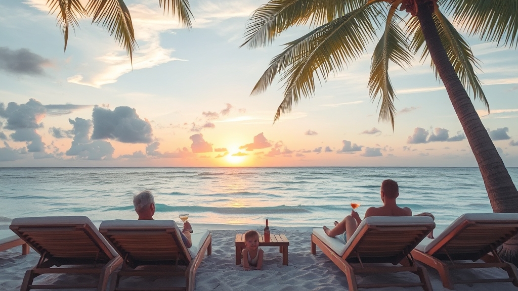 괌 호텔 선택, 나에게 맞는 곳은? (watercolor 스타일)