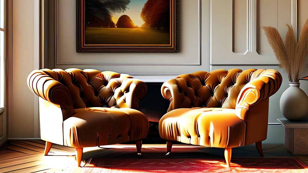 폭신하고 넓은 의자: 나만의 휴식 공간 만들기 (realistic 스타일)