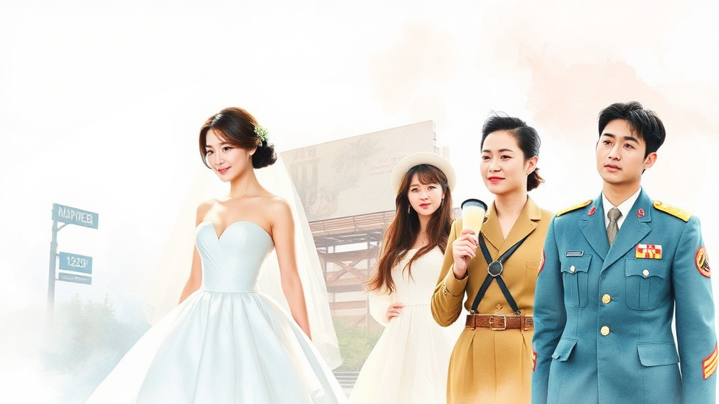 연예계 소식 (watercolor 스타일)