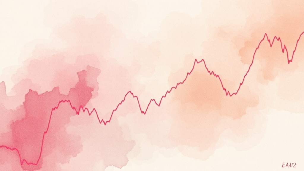 국제 정세 영향은? (watercolor 스타일)