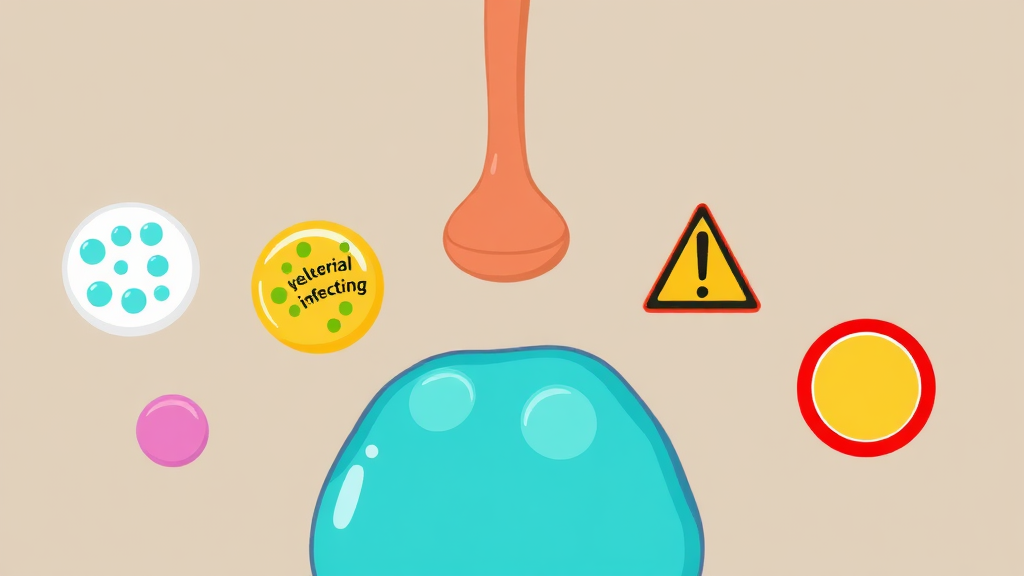 가래, 우리 몸이 보내는 건강 신호와 관리법 A to Z 5 가래 색깔로 건강 상태 파악하기 (cartoon 스타일)