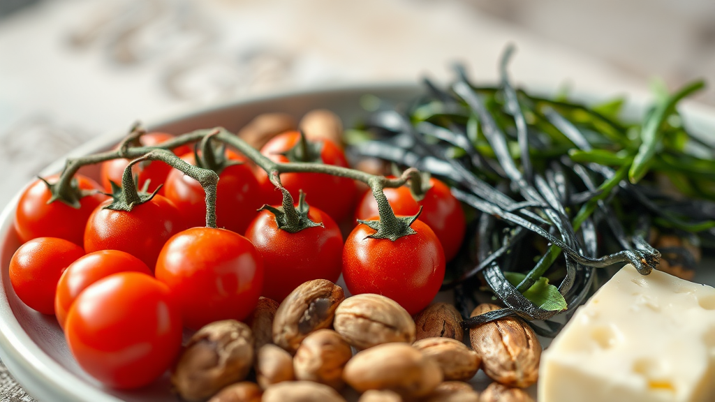 칼로리 걱정 NO! 배고픔 달래주는 똑똑한 간식 선택법 (realistic 스타일)