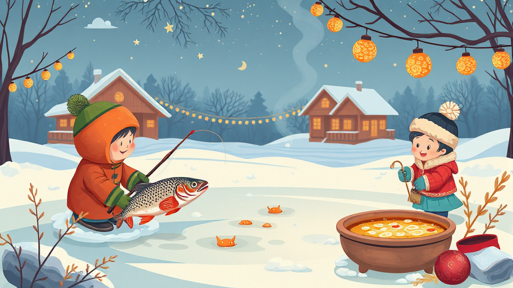 2025 양평 빙송어 축제 개요 (illustration 스타일)