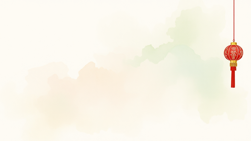 설날 과대 포장 문제 및 친환경 소비 (watercolor 스타일)