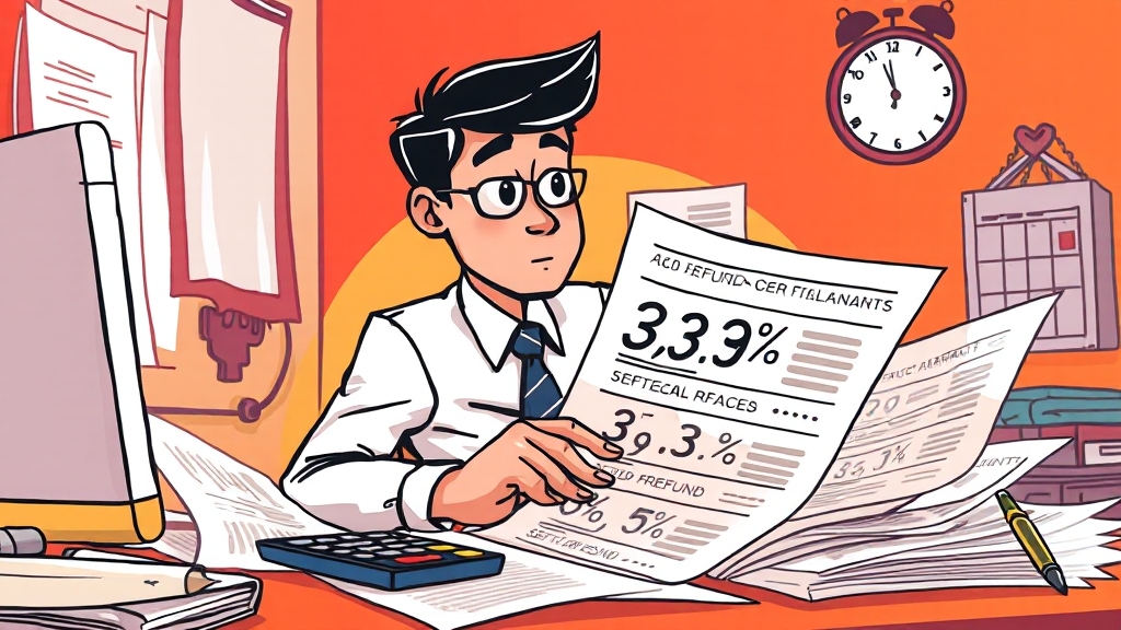 프리랜서 연말정산, 5월에 하는 이유 (cartoon 스타일)