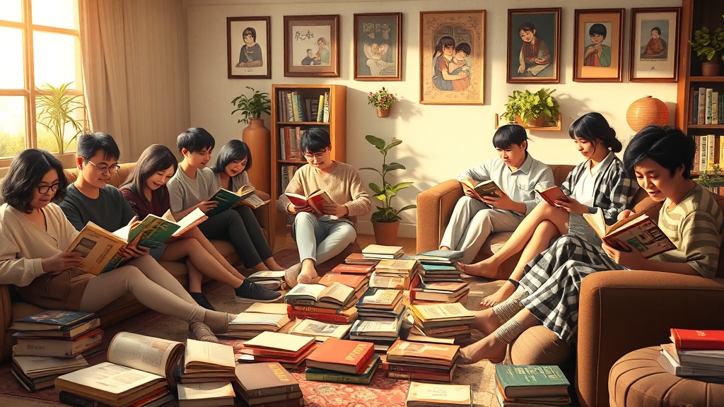 독서포인트제, 무엇일까요? (realistic 스타일)