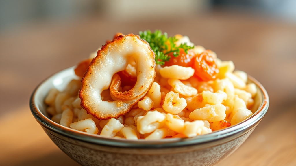 누룽지오징어순대, 무엇이 특별할까? (watercolor 스타일)