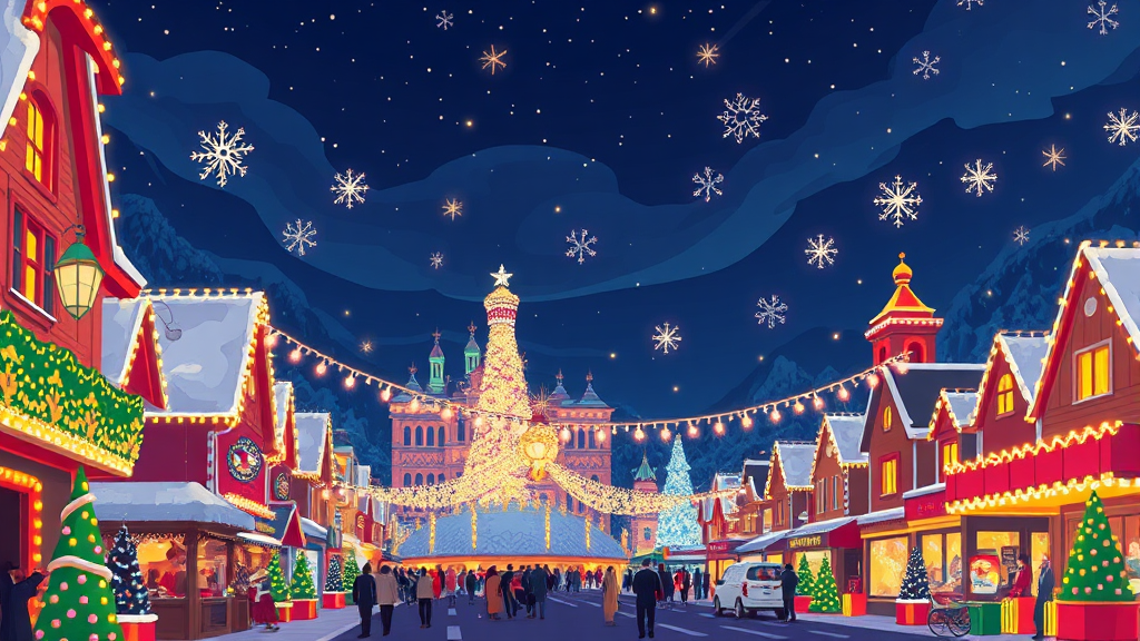 운영 시간 & 야간 개장 정보 (cartoon 스타일)