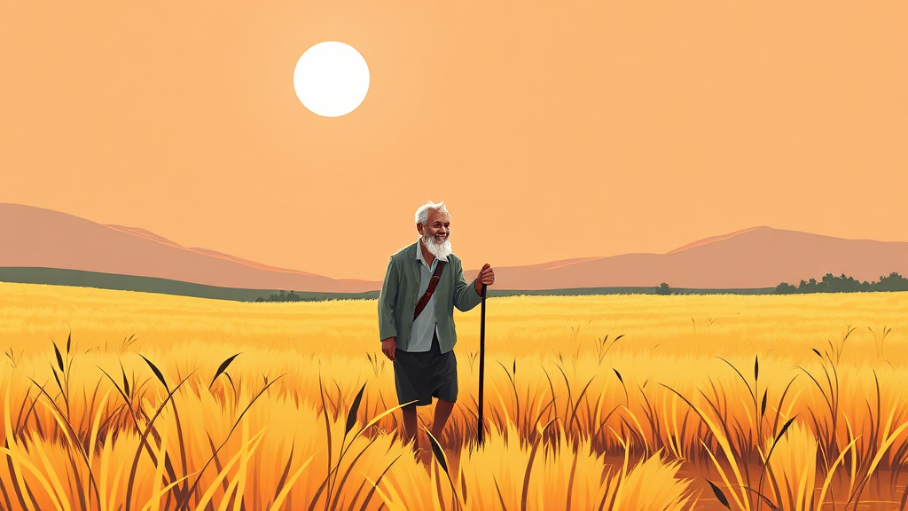 실버론, 든든한 노후를 위해 (illustration 스타일)