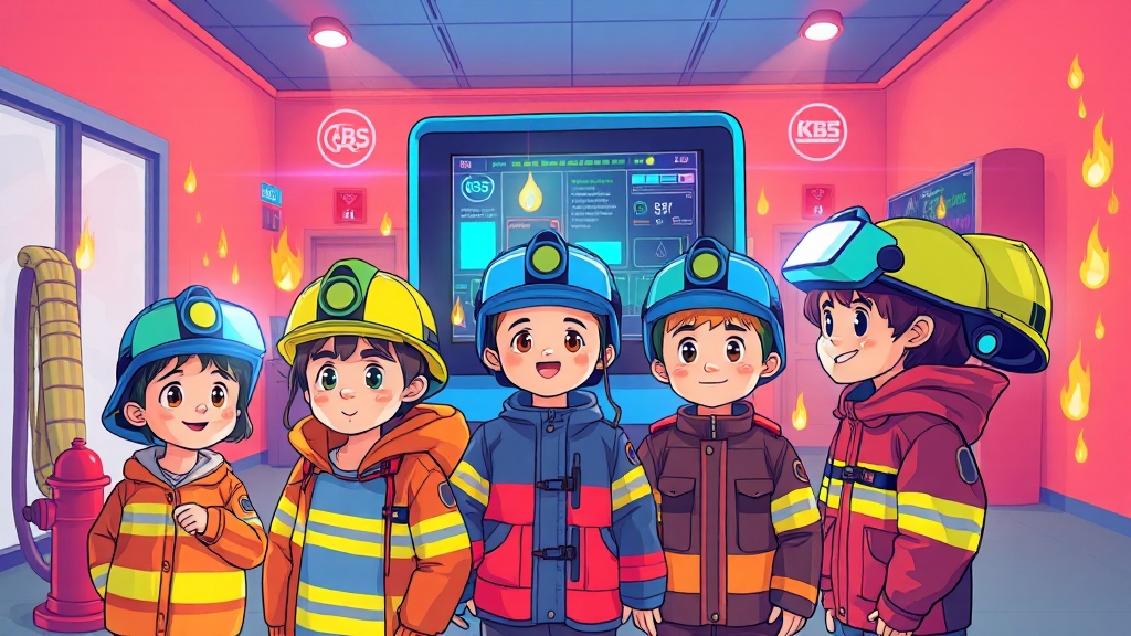 안전교육, 왜 중요할까요? (illustration 스타일)