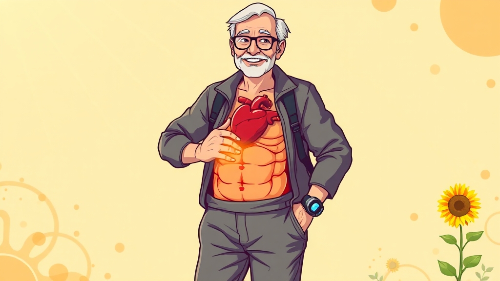 건강 관리, 왜 중요할까? (cartoon 스타일)