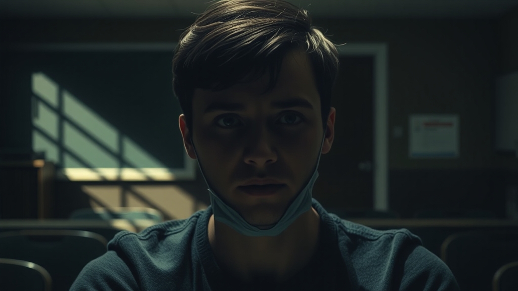 학폭 조치 단계별 입시 영향 (realistic 스타일)