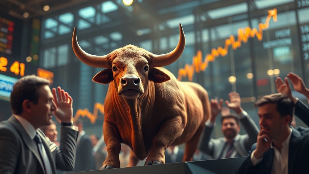 수요예측 결과 및 시장 분위기 (realistic 스타일)