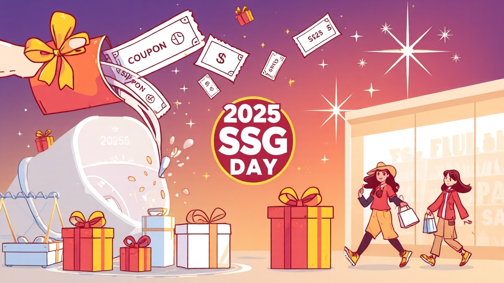 쿠폰 & 추가 혜택, 놓치지 마세요! (illustration 스타일)