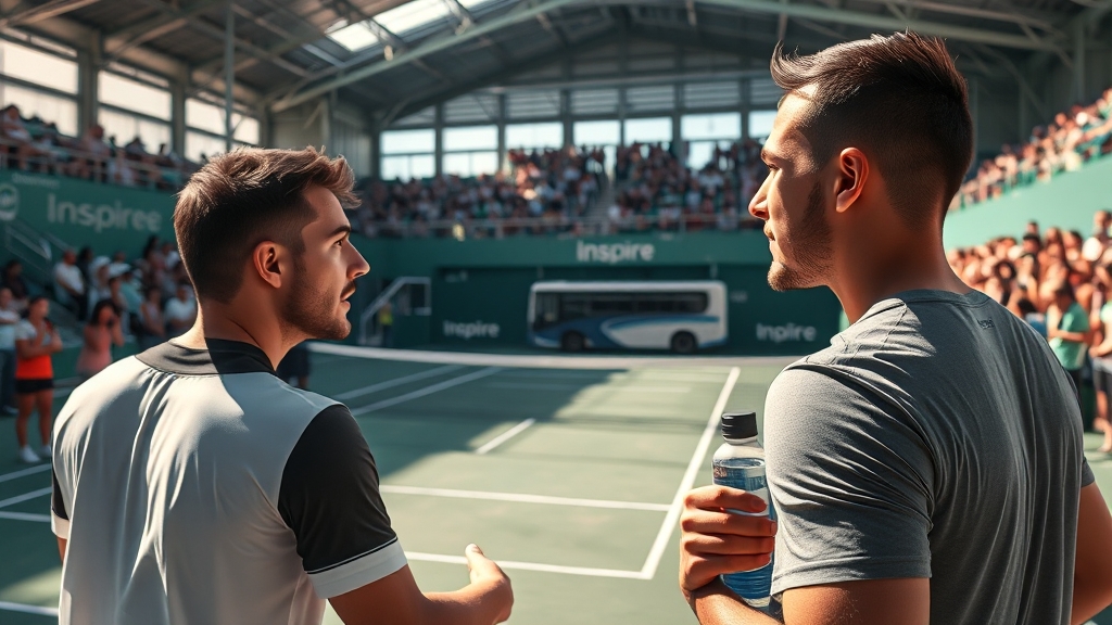 인스파이어 아레나 관람 안내 (realistic 스타일)