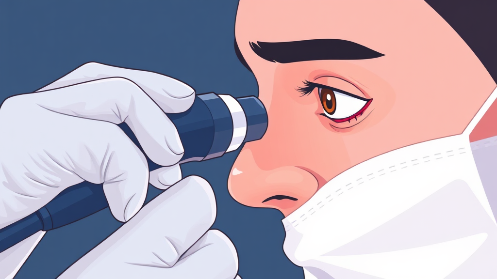 정확한 진단 방법 (illustration 스타일)