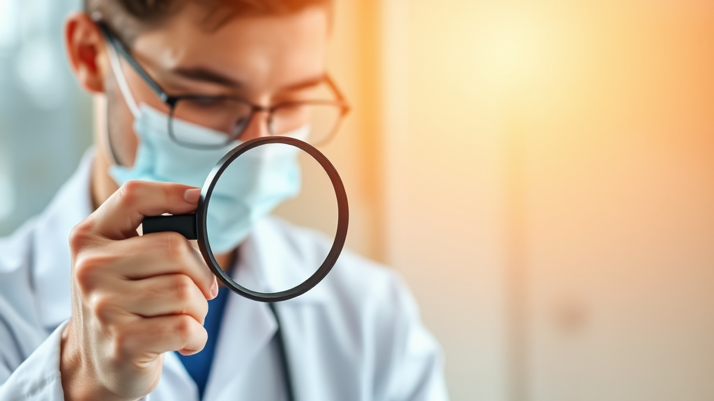 검진 결과 활용법 (realistic 스타일)