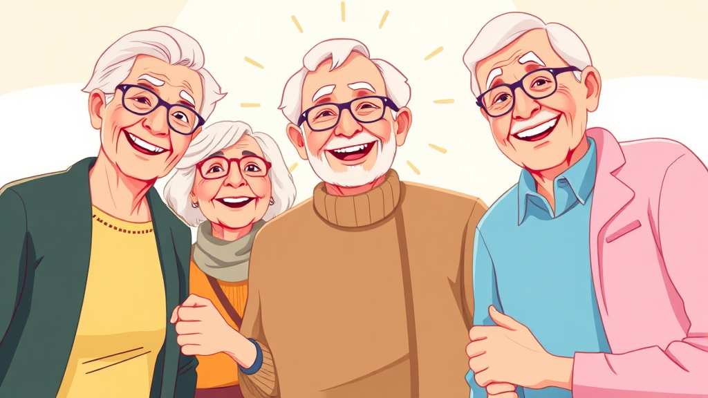 우리 할머니, 할아버지도 받을 수 있을까? 자격 조건 확인하기 (illustration 스타일)