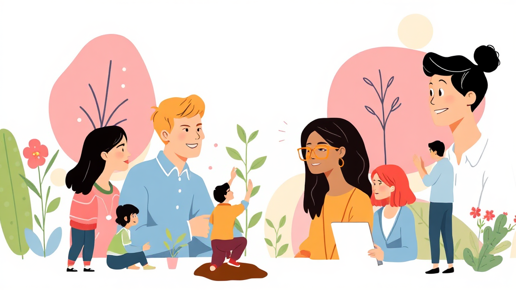 국비 지원 교육, 누가 받을 수 있나요? (illustration 스타일)