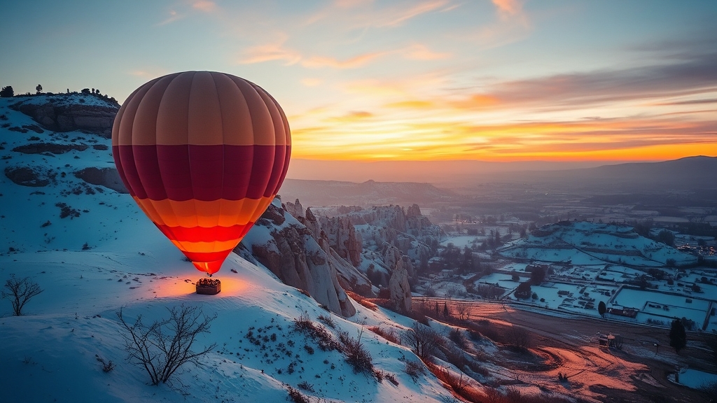 카파도키아를 넘어, 새로운 튀르키예 발견! (realistic 스타일)