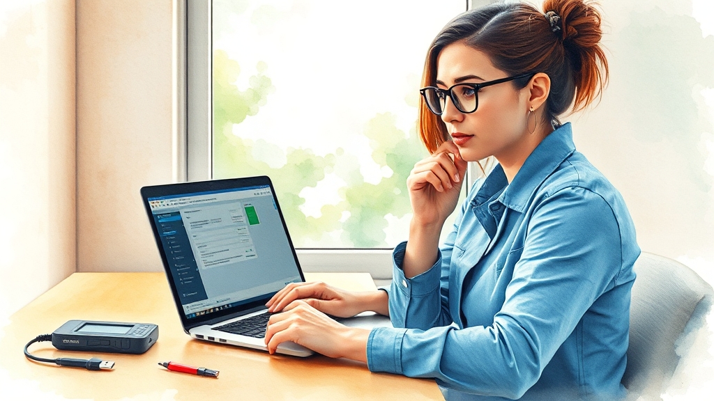 문제 진단 및 해결 (watercolor 스타일)