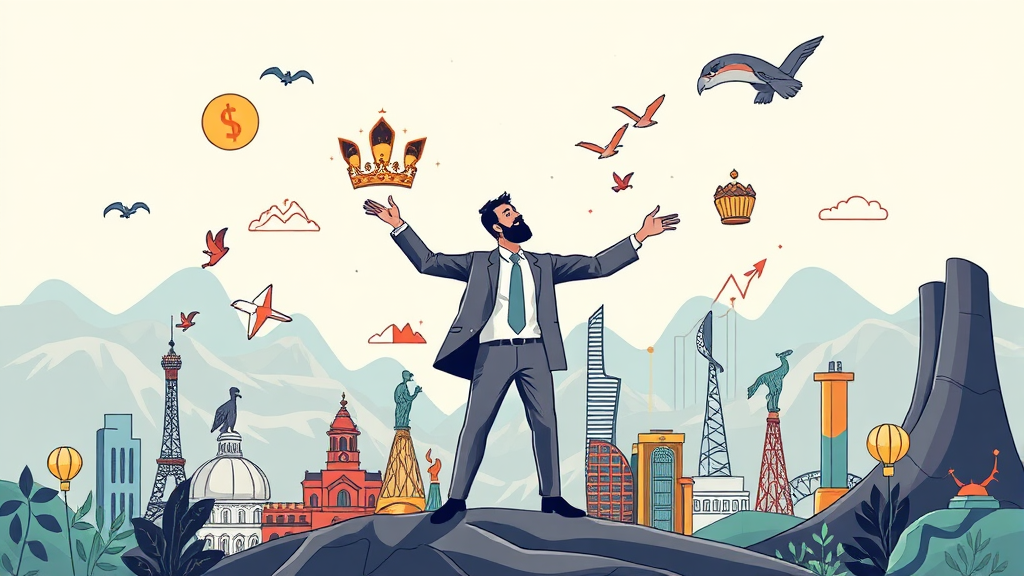 성공적인 분산 투자를 위한 핵심 원칙 (illustration 스타일)