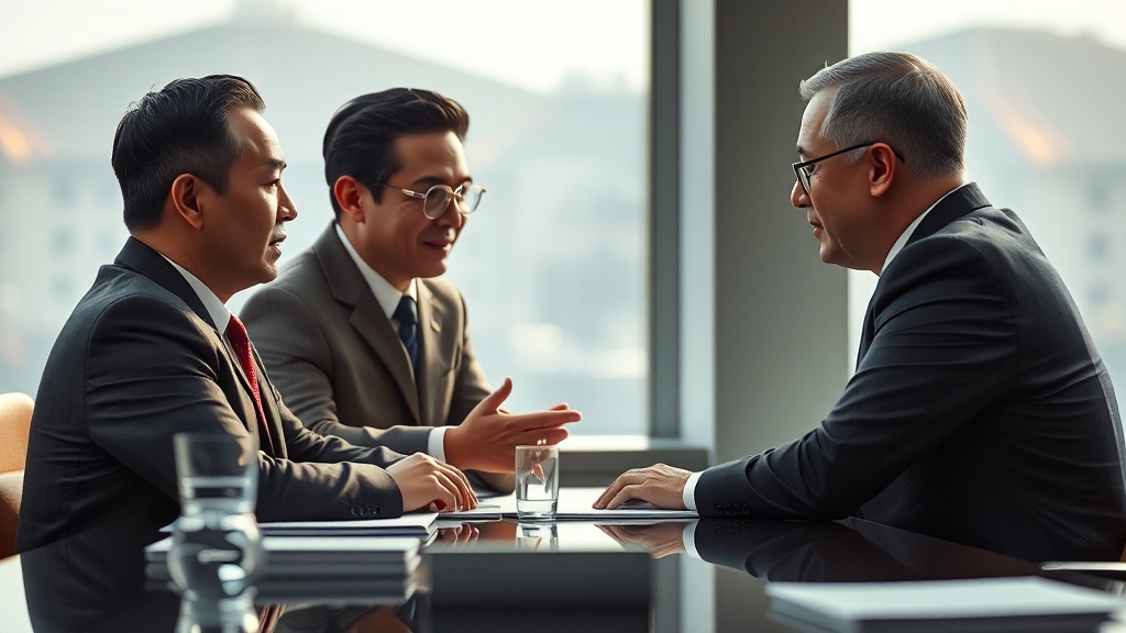 향후 협상 및 협력 계획 (realistic 스타일)