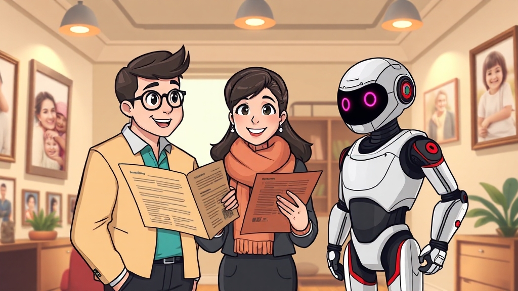 가입 시 필수 확인 사항 (cartoon 스타일)