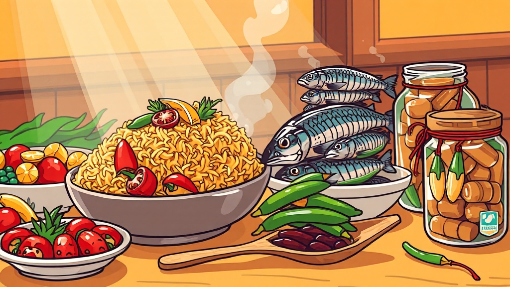 다양하게 즐기는 고등어 레시피 (cartoon 스타일)