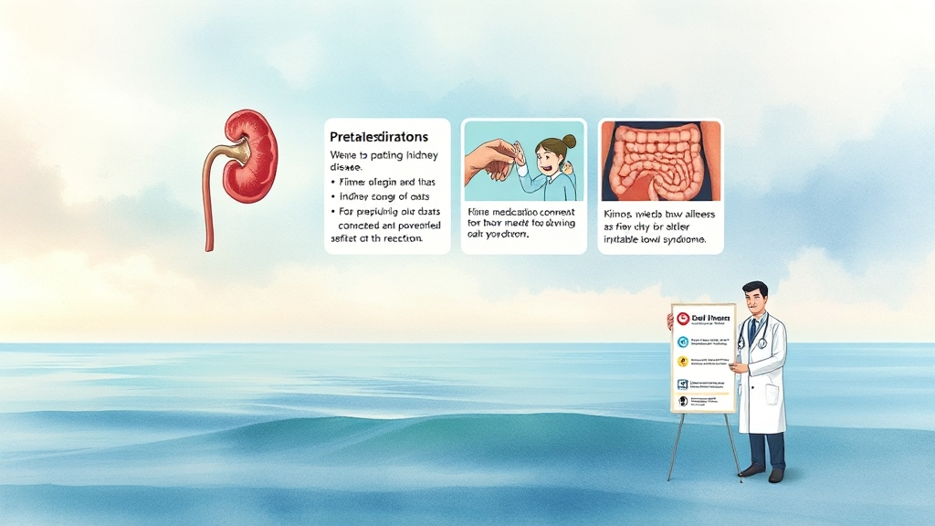 이런 분들은 귀리 섭취를 피하세요! (watercolor 스타일)