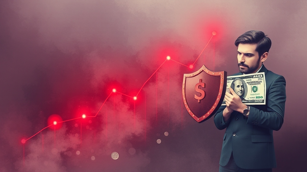 리스크 관리 방법 (watercolor 스타일)