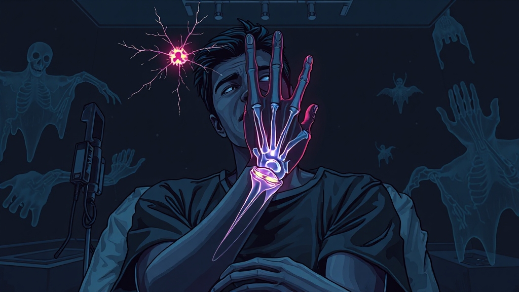 주요 증상 및 자가 진단 (illustration 스타일)