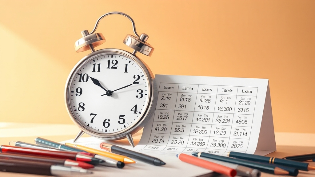 2025년 공무원 시험 일정 총정리 (realistic 스타일)