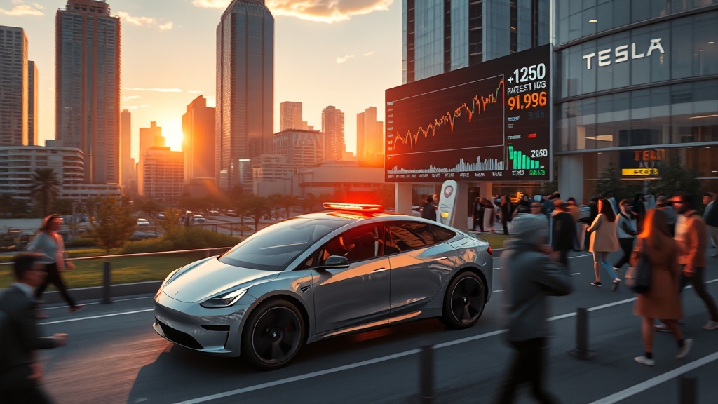 주가 상승, 주요 요인 분석 (realistic 스타일)