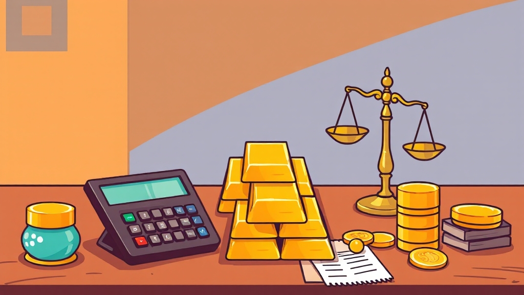 금 매입/판매 시세 계산법 (cartoon 스타일)