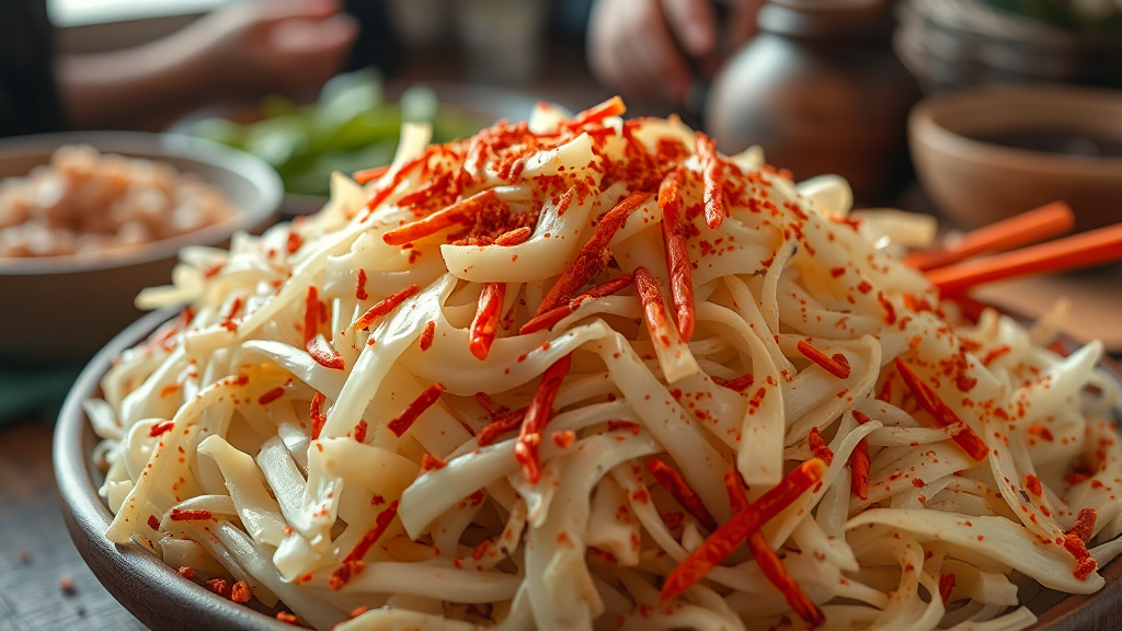 김장 전, 꼼꼼한 준비가 중요! (realistic 스타일)