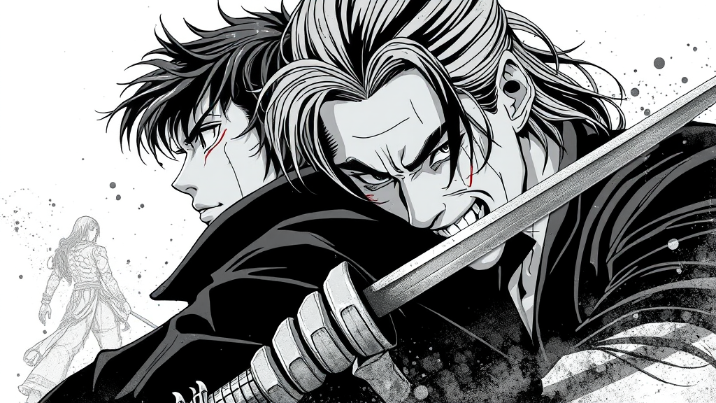 지창욱, 도경수 캐릭터 집중 탐구 (illustration 스타일)