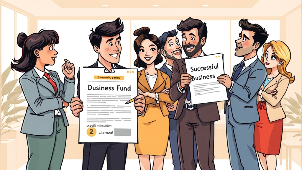 자금 승인, 어떻게 진행될까요? (cartoon 스타일)