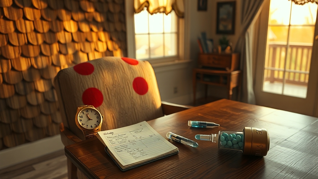 치료 방법과 골든타임 (realistic 스타일)