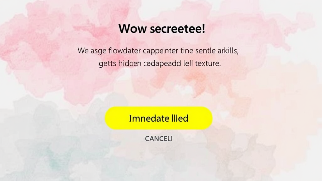 와우 멤버십, 앱으로 해지하기 (watercolor 스타일)