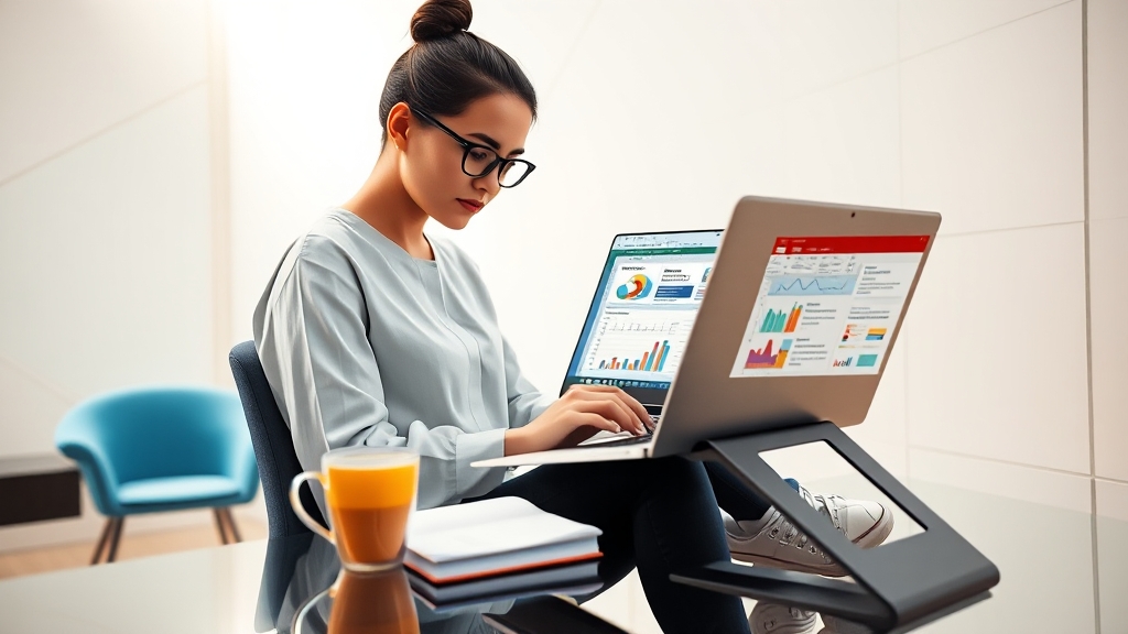 MS 오피스 365 학생 꿀팁 및 대안 (realistic 스타일)