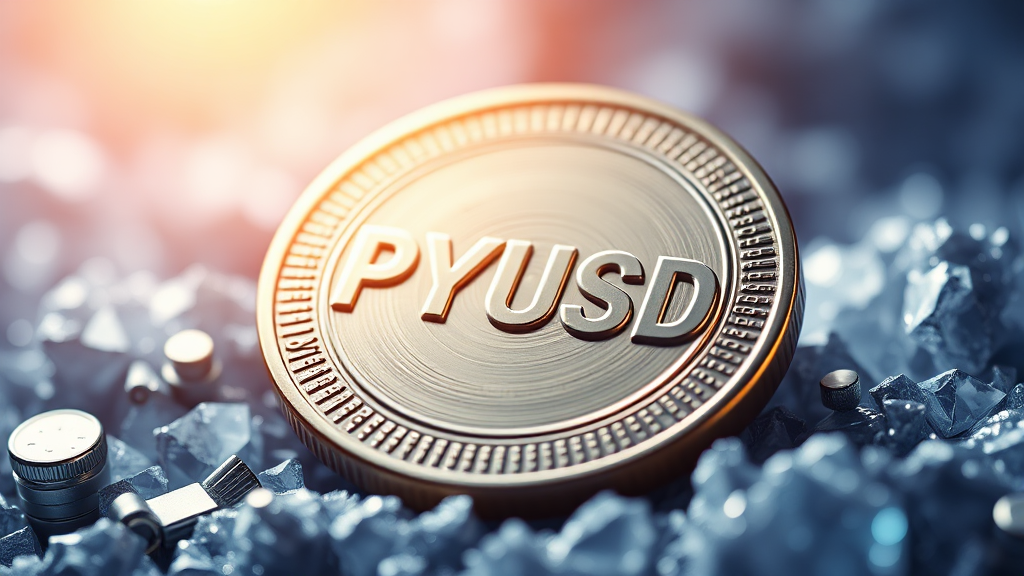 PYUSD, 디지털 달러? (realistic 스타일)