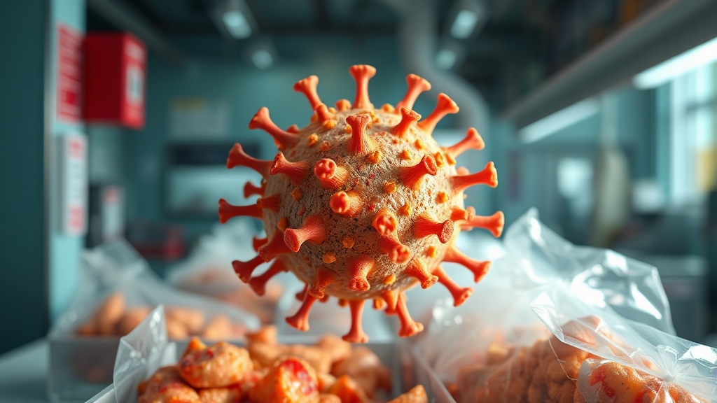 국내 니파 바이러스 관리 현황 (realistic 스타일)