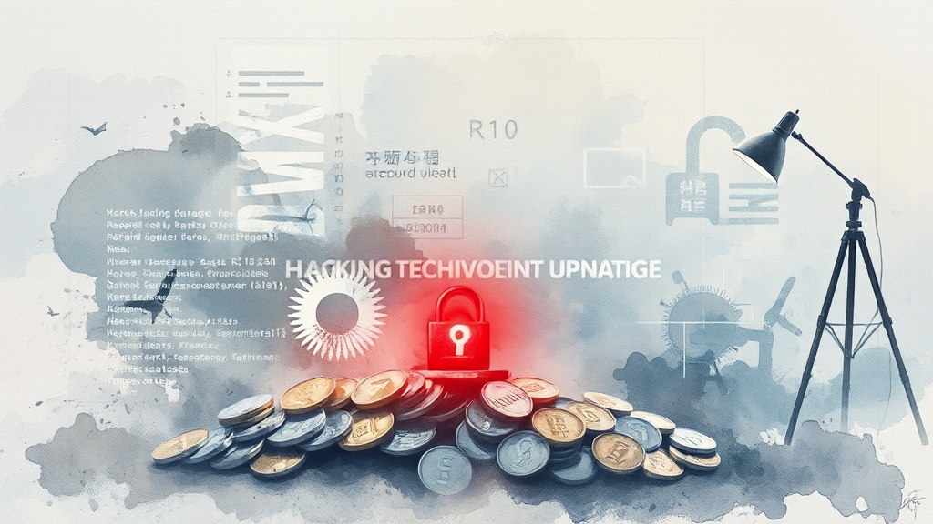 해킹 당했다면? 이렇게 대처하세요! (watercolor 스타일)