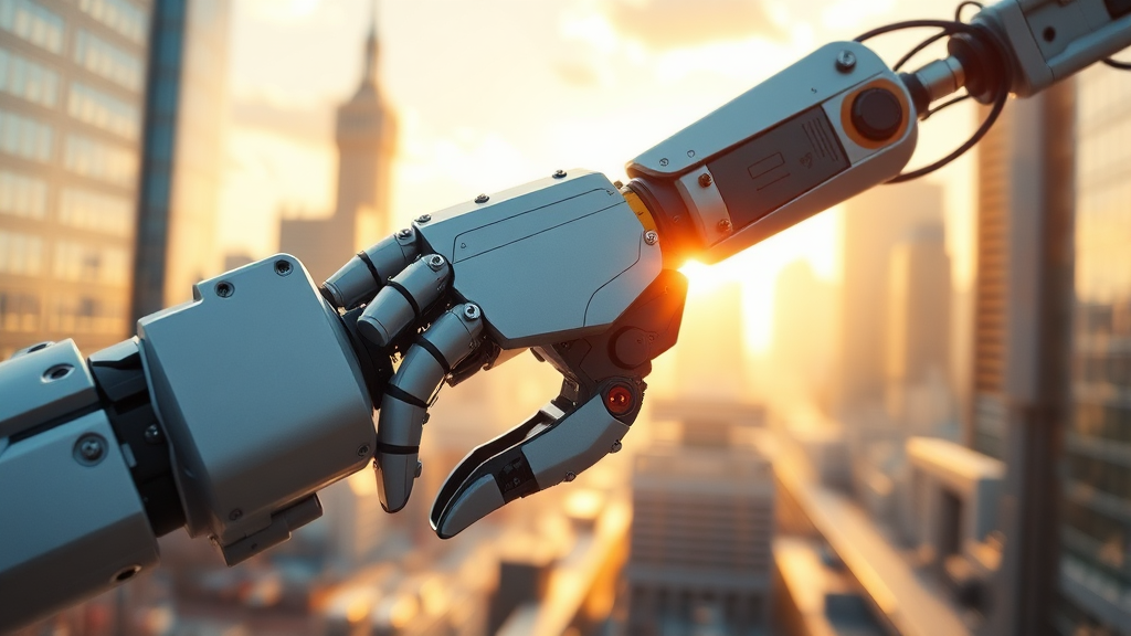 로봇 사업, 미래는 밝을까? (realistic 스타일)